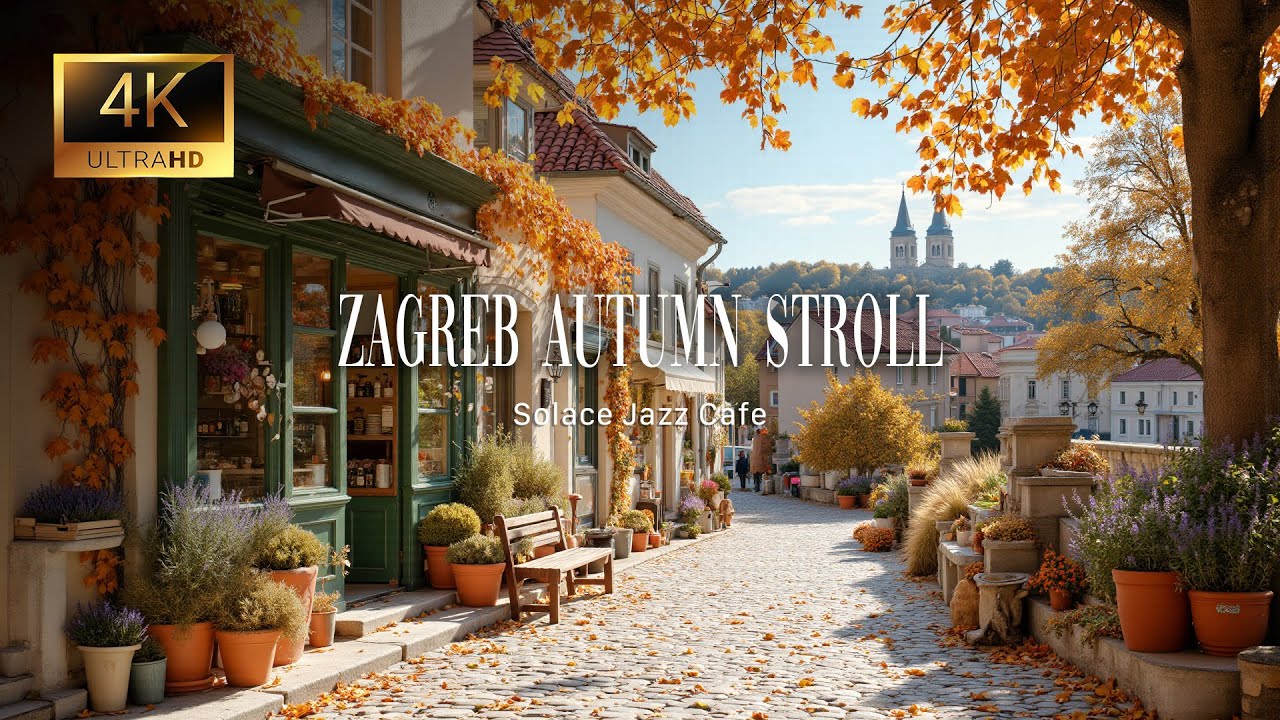 Croatian Cafe Vibes | Smooth Jazz for Reading, Study & Cozy Relaxation