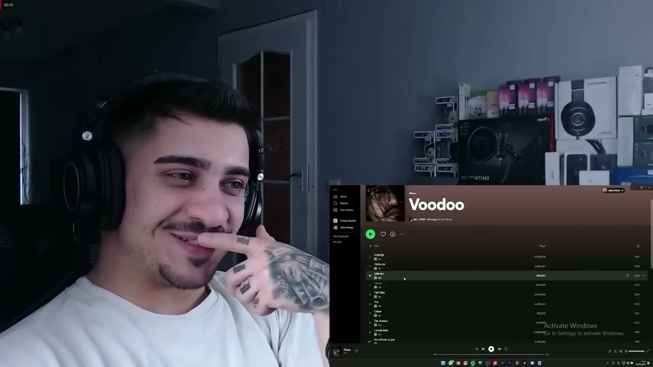 Reactie Alin Florin-VOODOO