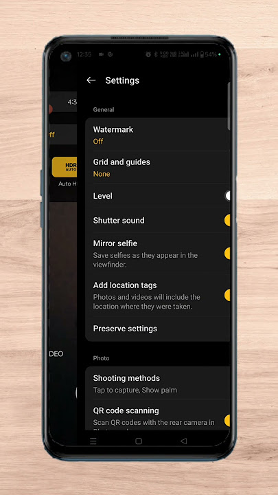 How to reset One plus nord ce 2 lite camera setting #shorts