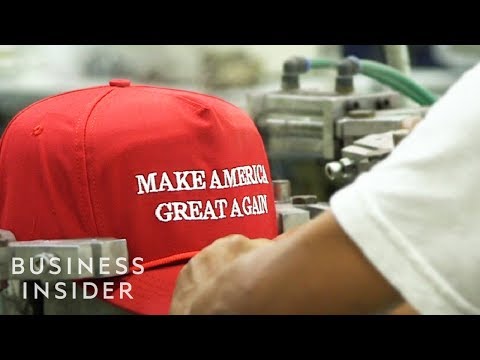Inside The Trump MAGA Hat Factory