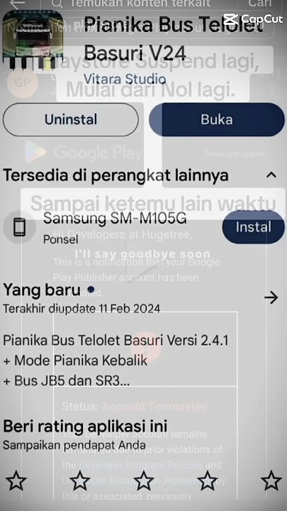 semoga kita bisa bertemu lain waktu ya pianika bus telolet Basuri v24 😥😥 #bismilah_fyp