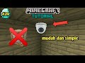 Cara Membuat CCTV Tanpa Command Block Di Minecraft