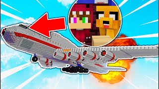 EL MEJOR ESCONDITE EN UN AVIÓN 😂🛫 MIKE, RAPTOR, SPARTA MINECRAFT ESCONDITE