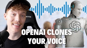 OpenAI Can Clone Your Voice with 15 Seconds of Audio