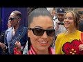 RICKEY THOMPSON, MABEL, AND LOLO ZOUAÏ AT KENZO SPRING-SUMMER 2023 SHOW BY NIGO IN PARIS