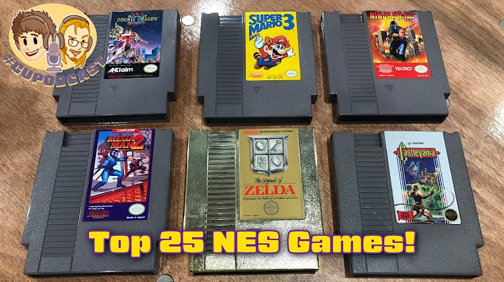 Top 25 NES Games Ranked!