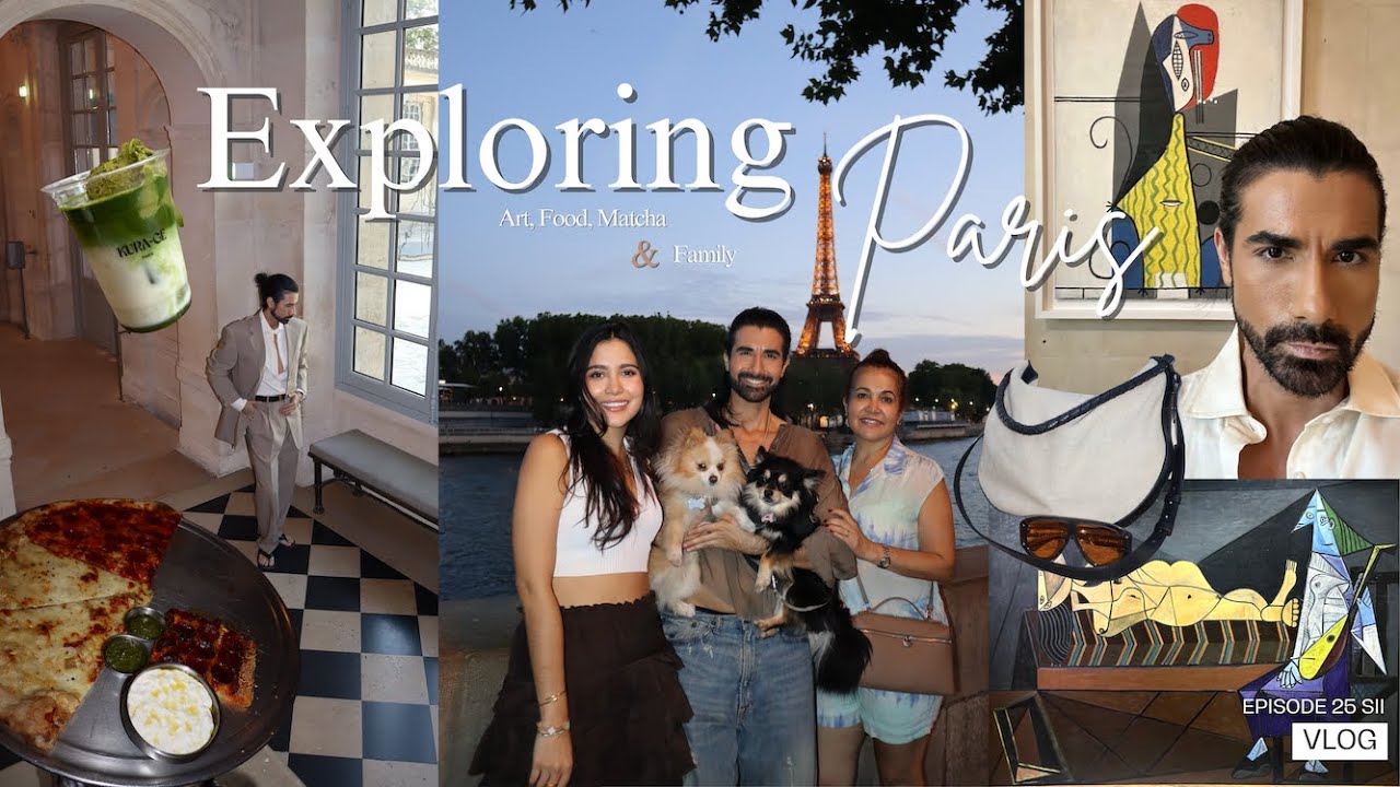 Exploring PARIS with my Family + Museé Piccaso + RORI's PIZZA + Kurage Matcha + CULT Paris & more...