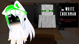 Horror Mob Talker React to White Enderman Sighting! Minecraft Creepypasta