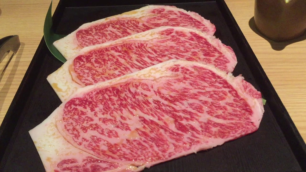 Melt in your mouth Wagyu Beef yakiniku - Nikushou Restaurant Hong Kong