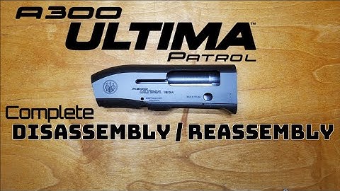 Beretta A300 Ultima Patrol Complete Disassembly and Reassembly.