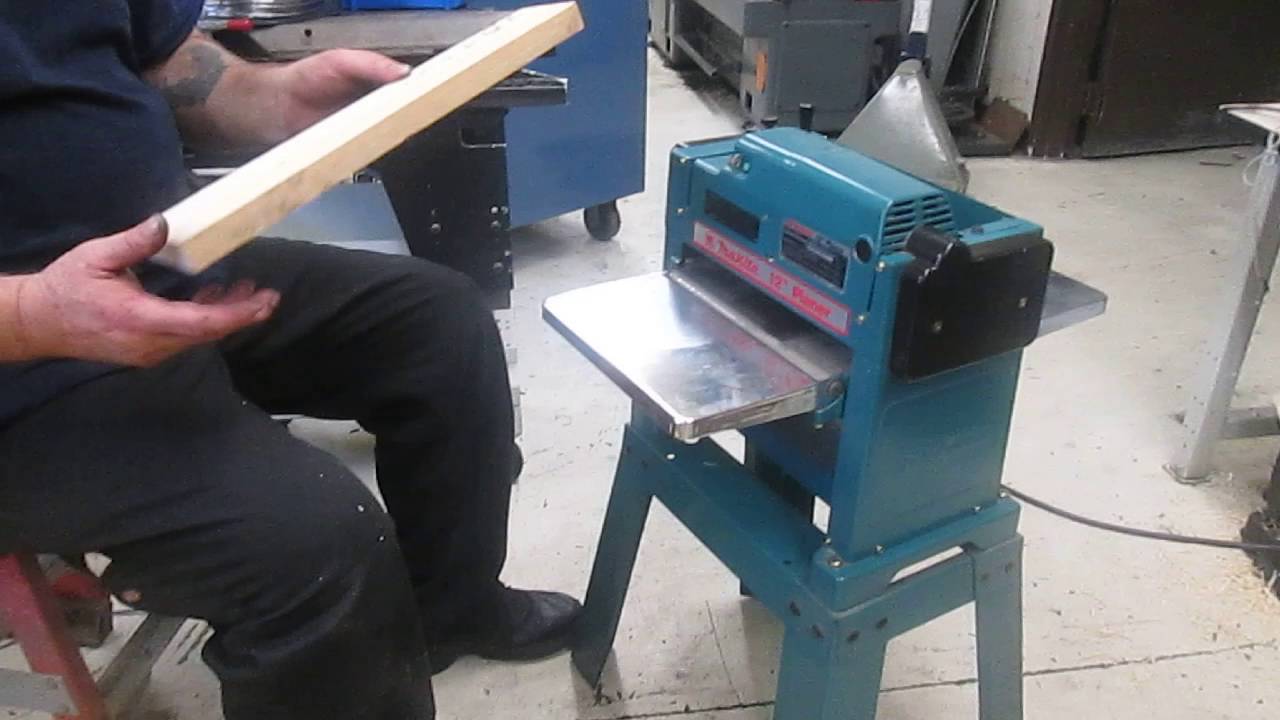 Makita Planer Model 2012 - YouTube