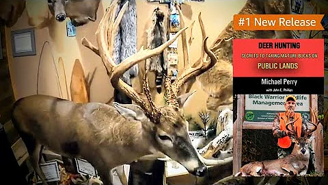 TOURING MICHAEL PERRY'S TROPHY ROOM! Talking with the state record holder and best selling author!!