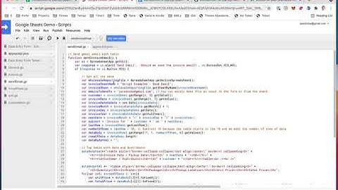 6.4.3 How To Send an HTML Email with a Table Using Google Sheets and Gmail