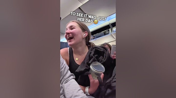 Dad Surprises His Daughter On A Plane ❤️