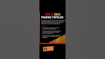 Why is Gold Trading Popular 🤔 #shorts #gold #trending