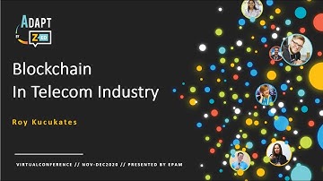 #16 Blockchain in Telecom Industry | Roy Kucukates