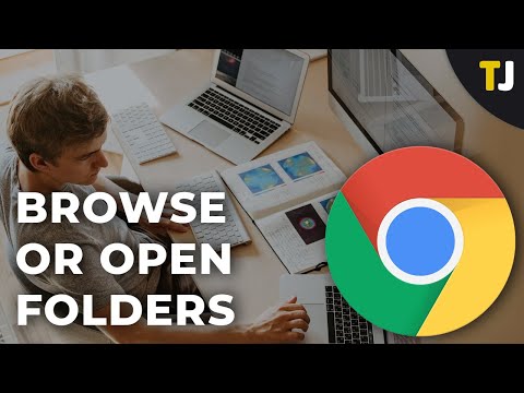 How to Browse and Open Folders and Files with Google Chrome