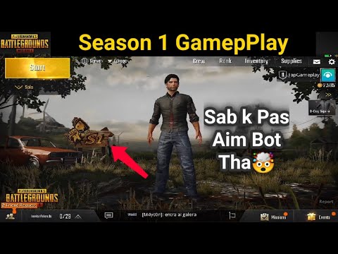  PUBG  Mobile Season  1  Gameplay When There Were No Hackers 