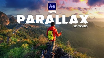 3D Parallax Animation After Effects 2023 Tutorial hindi
