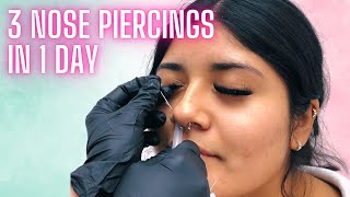 Jonys Vlog 005 3 Nose Piercings In 1 Day