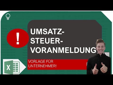 Umsatzsteuer Formular 2026: Mit Excel richtig und sicher ausfüllen