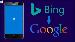 Changing the Default Search Engine in Microsoft Edge from Bing to Google