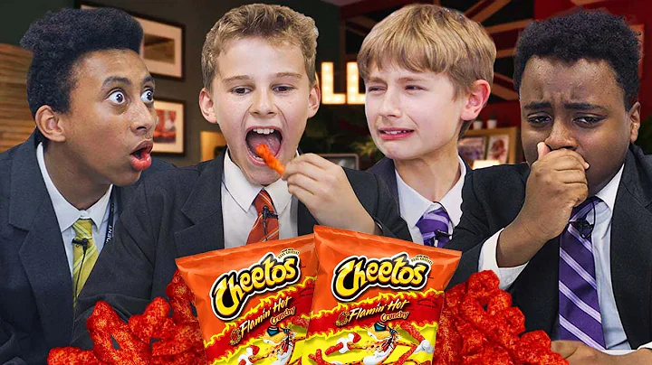 British Highschoolers try Flamin’ Hot Cheetos for the first time! - DayDayNews