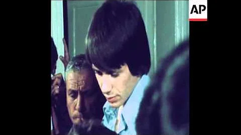 SYND 19 5 74 BRITISH TEENAGER, TIMOTHY DAVY, RELEA...