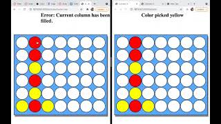 Connect Four Demo Assignment1