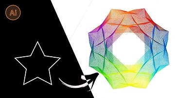 how to make Spirograph Effect in Illustrator | Adobe Illustrator Tutorial