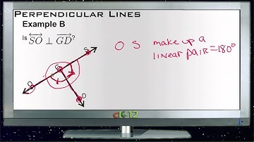 Perpendicular Lines: Examples (Basic Geometry Concepts)
