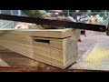 Woodworking Ideas Without Screws// Build A Large Table Out Of Natural Wood
