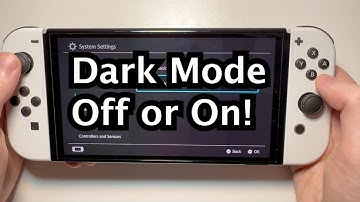 Nintendo Switch: How to Turn On / Off Dark Mode