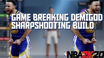 BEST PURE SHARPSHOOTER BUILD IN NBA2K20! NEVER MISS A SHOT AGAIN!