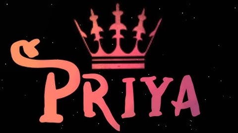 Priya Name Status video | New Whatsapp Status video2020 | Ye Naam Nahi Brand Hai Brand | Name status