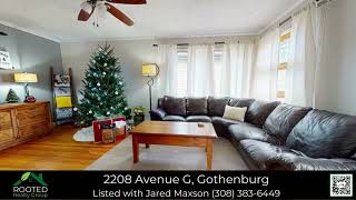 2208 Ave G, Gothenburg Listing Video