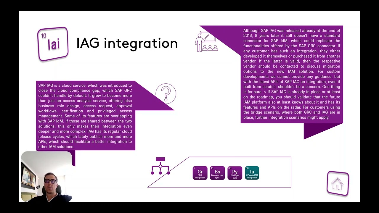SAP IdM Migration Guidelines: IAG integration