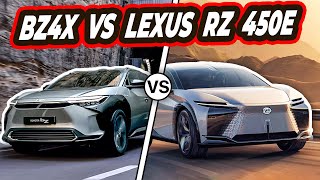 Toyota Bz4x Vs Lexus RZ 450e | Which One You You Will Buy