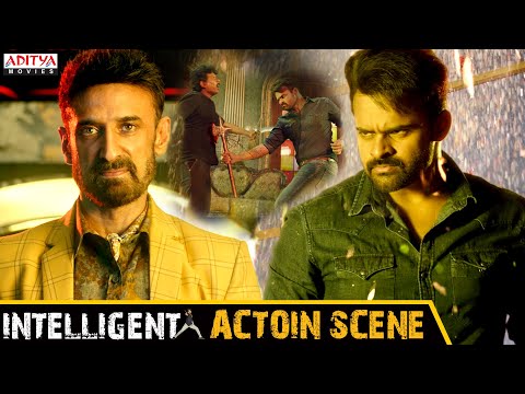 Sai Dharam Tej's Best Action Scene | INTELLIGENT Hindi Dubbed Movie | SaiDharam Tej, Lavanya Tripati