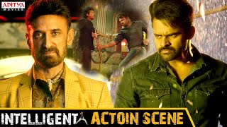 Sai Dharam Tej's Best Action Scene | INTELLIGENT Hindi Dubbed Movie | SaiDharam Tej, Lavanya Tripati