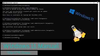Installing Windows 11 manually!
