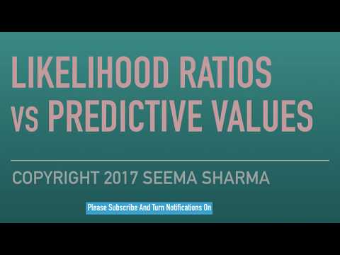 Likelihood Ratios vs Predictive Values: USMLE* Biostatistics-5
