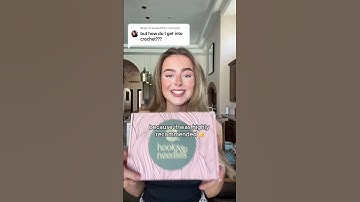 ow I Got Into Crochet with Hooks & Needles Subscription Box ✨