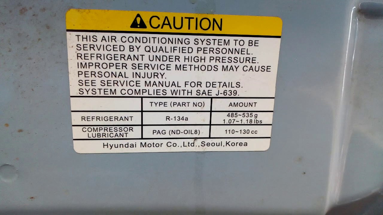 Fascinating 2017 Hyundai Tucson Refrigerant Type Photos