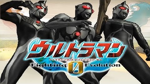 TRIO CHAOSROID - MOD TEXTURE - ULTRAMAN FIGHTING EVOLUTION 0 - GAMEPLAY - PPSSPP