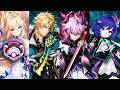 F2P C0 Nicole, Varka, Durin And Prune 4 Star Weapon Damage Test
