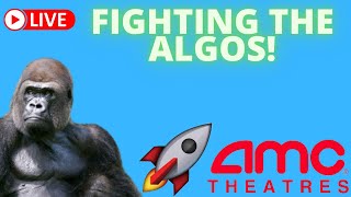 AMC STOCK LIVE WITH SHORT THE VIX! - FIGHTING THE ALGOS!