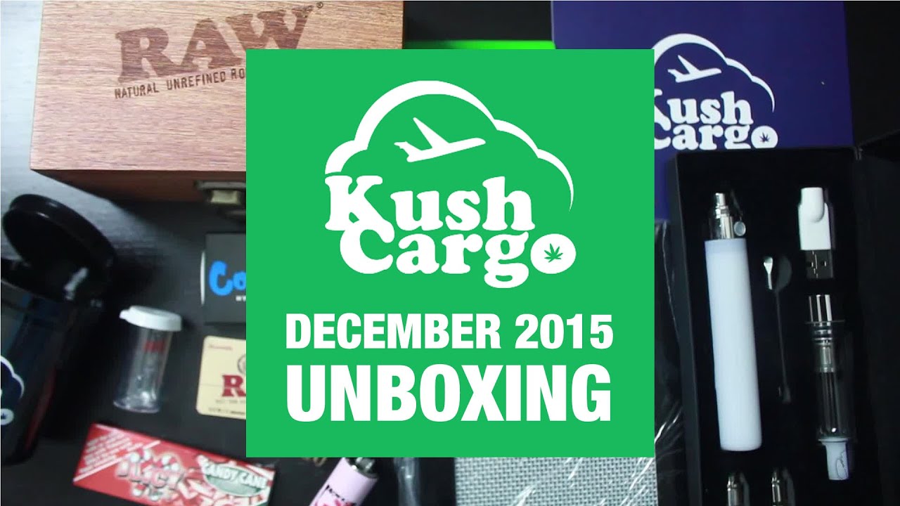 GIVEAWAY + Unboxing Kush Cargo December 2015