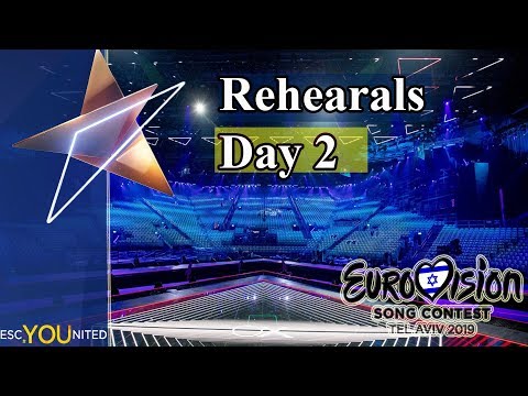 Eurovision 2019 Rehearsals - Day 2 Live Stream (From Press Center) HD