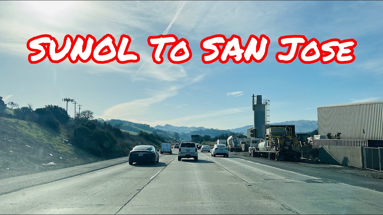 SUNOL TO SAN JOSE CALIFORNIA DRIVE YouTube